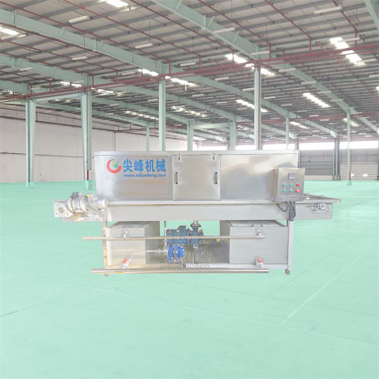 两段独立清洗塑料箱清洗机