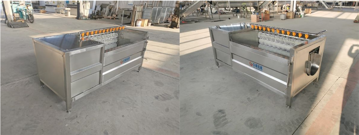 薯芋类毛辊去皮清洗机器设备