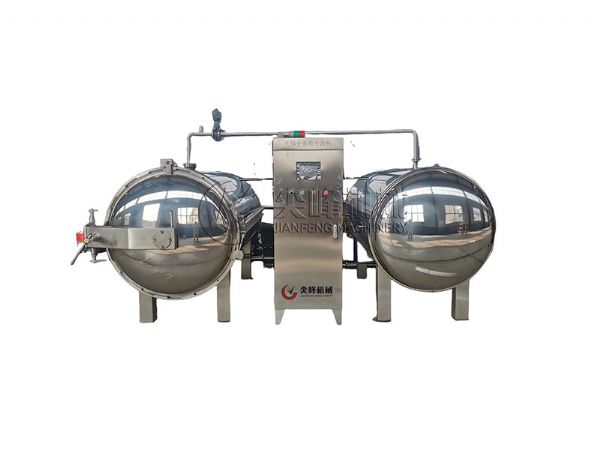 双锅并联杀菌锅